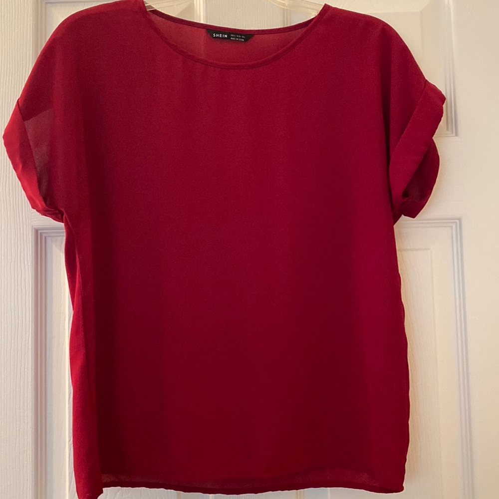Red Work Shirt